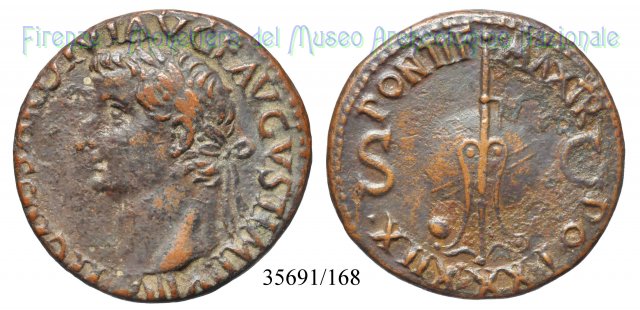 PONTIF MAX TR POT XXXIIX S C - RIC 64 36-37 d.C. (Roma)