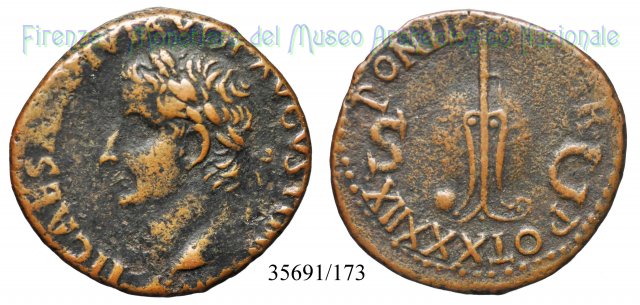 PONTIF MAX TR POT XXXIIX S C - RIC 64 36-37 d.C. (Roma)