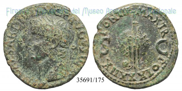 PONTIF MAX TR POT XXXIIX S C - RIC 64 36-37 d.C. (Roma)