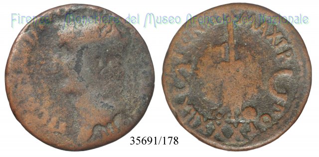 PONTIF MAX TR POT XXXIIX S C - RIC 64 36-37 d.C. (Roma)