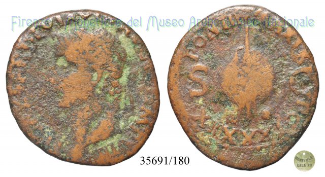 PONTIF MAX TR POT XXXIIX S C - RIC 64 36-37 d.C. (Roma)