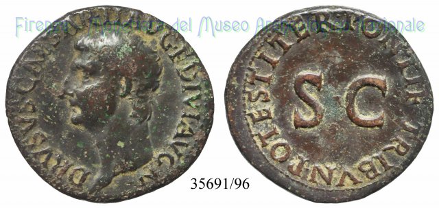 PONTIF TRIBVN POTEST ITER S C - RIC 45 22-23 d.C. (Roma)