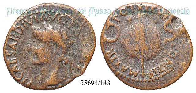 PONTI MAX TR POT XXXVII S C - RIC 58 35-36 d.C. (Roma)