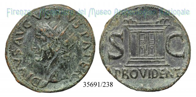 PROVIDENT - RIC 81 22-23 d.C. (Roma)