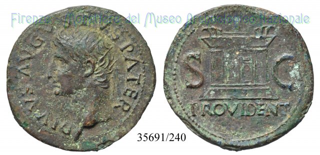 PROVIDENT - RIC 81 22-23 d.C. (Roma)