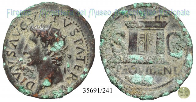 PROVIDENT - RIC 81 22-23 d.C. (Roma)