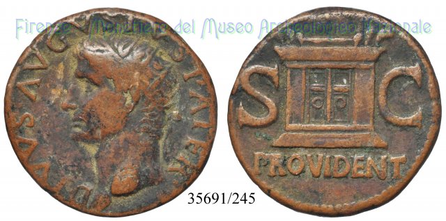 PROVIDENT - RIC 81 22-23 d.C. (Roma)