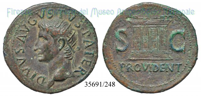 PROVIDENT - RIC 81 22-23 d.C. (Roma)