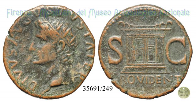 PROVIDENT - RIC 81 22-23 d.C. (Roma)