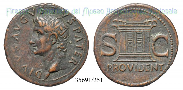 PROVIDENT - RIC 81 22-23 d.C. (Roma)