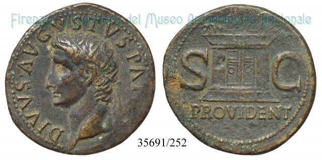 PROVIDENT - RIC 81 22-23 d.C. (Roma)