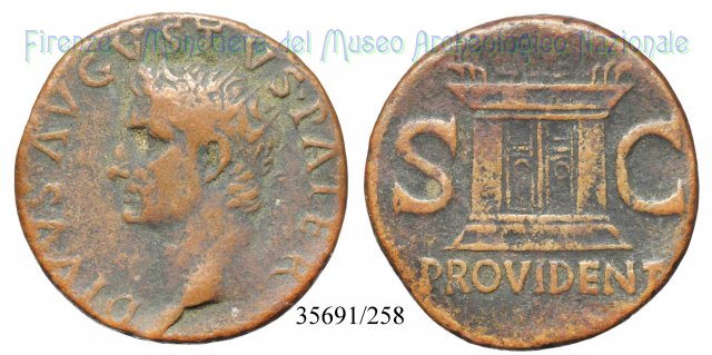 PROVIDENT - RIC 81 22-23 d.C. (Roma)