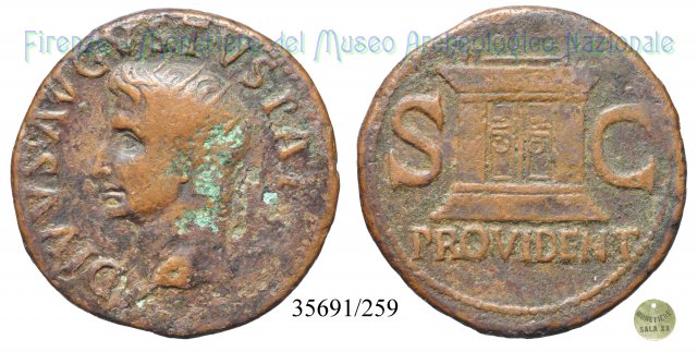 PROVIDENT - RIC 81 22-23 d.C. (Roma)