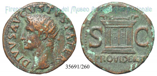 PROVIDENT - RIC 81 22-23 d.C. (Roma)