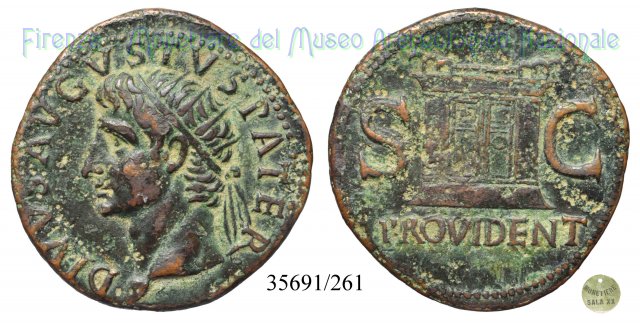 PROVIDENT - RIC 81 22-23 d.C. (Roma)