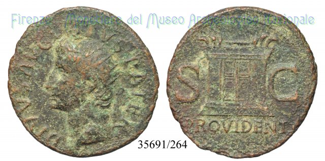 PROVIDENT - RIC 81 22-23 d.C. (Roma)