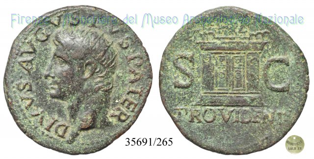 PROVIDENT - RIC 81 22-23 d.C. (Roma)