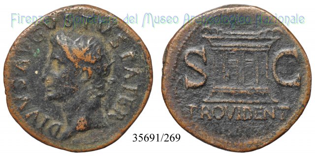 PROVIDENT - RIC 81 22-23 d.C. (Roma)