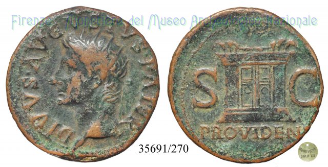 PROVIDENT - RIC 81 22-23 d.C. (Roma)