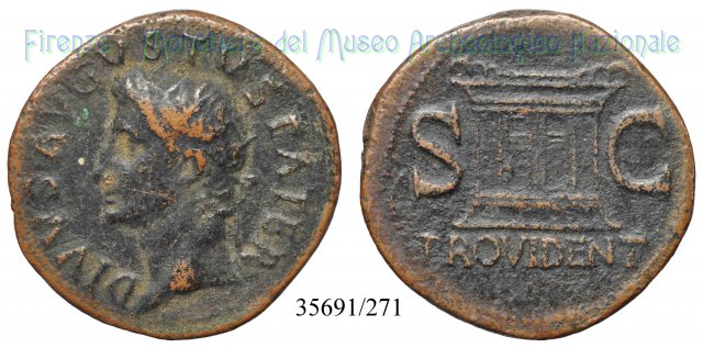 PROVIDENT - RIC 81 22-23 d.C. (Roma)