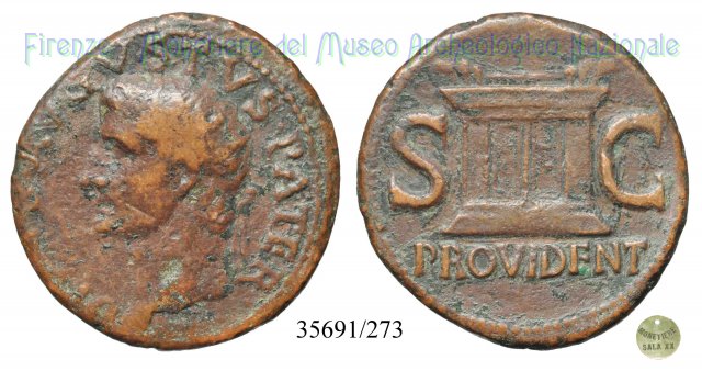 PROVIDENT - RIC 81 22-23 d.C. (Roma)