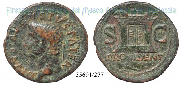 PROVIDENT - RIC 81 22-23 d.C. (Roma)