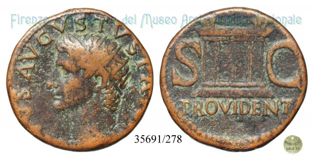 PROVIDENT - RIC 81 22-23 d.C. (Roma)