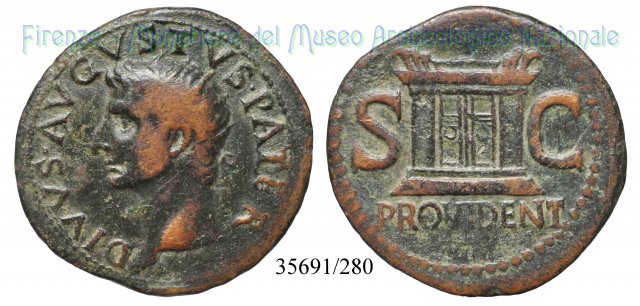 PROVIDENT - RIC 81 22-23 d.C. (Roma)