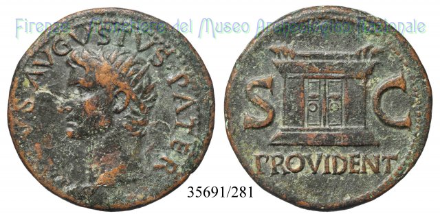 PROVIDENT - RIC 81 22-23 d.C. (Roma)