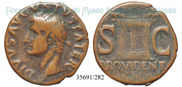 PROVIDENT - RIC 81 22-23 d.C. (Roma)