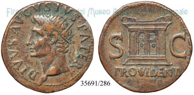 PROVIDENT - RIC 81 22-23 d.C. (Roma)