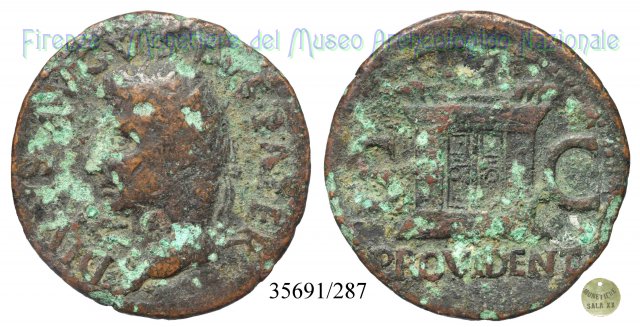 PROVIDENT - RIC 81 22-23 d.C. (Roma)