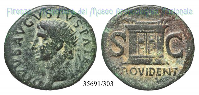 PROVIDENT - RIC 81 22-23 d.C. (Roma)