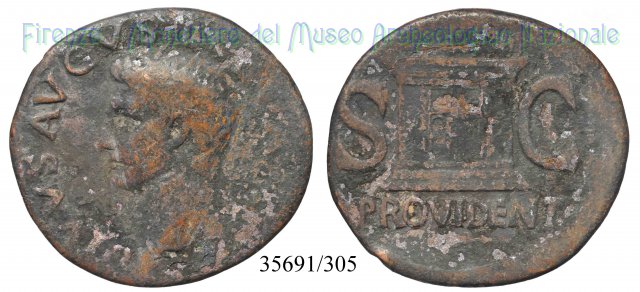 PROVIDENT - RIC 81 22-23 d.C. (Roma)