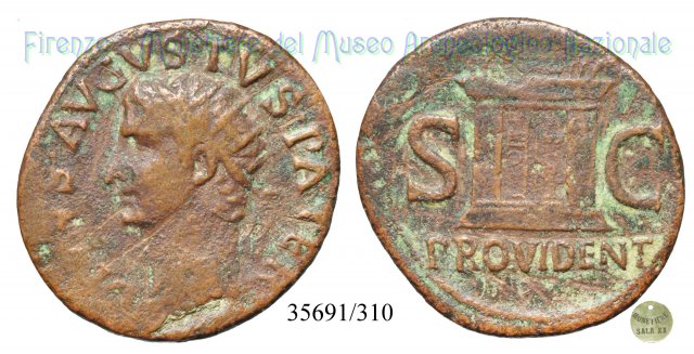 PROVIDENT - RIC 81 22-23 d.C. (Roma)