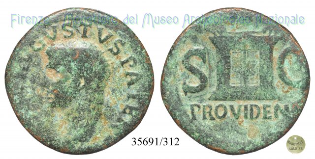 PROVIDENT - RIC 81 22-23 d.C. (Roma)