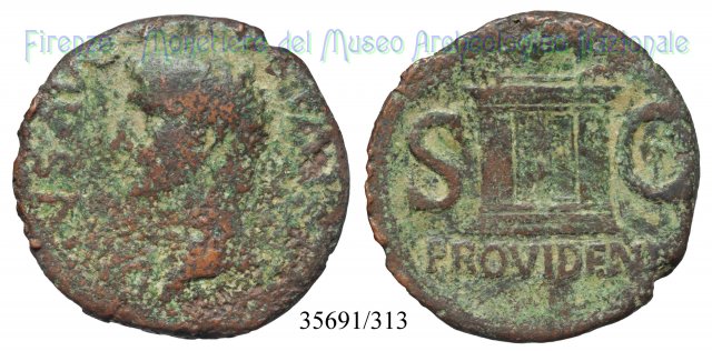 PROVIDENT - RIC 81 22-23 d.C. (Roma)