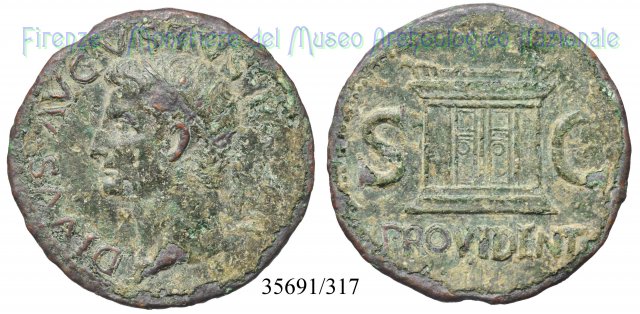 PROVIDENT - RIC 81 22-23 d.C. (Roma)