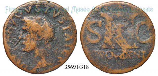 PROVIDENT - RIC 81 22-23 d.C. (Roma)