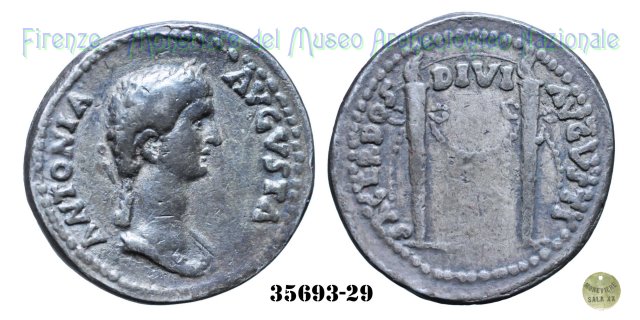 SACERDOS / DIVI/ AVGVSTI - Ric 68 41-45 d.C. (Roma)