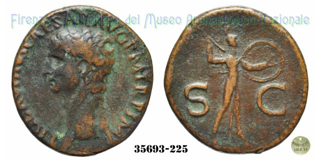 S - C (MInerva a destra) | Ric. 100 41-50 d.C. (Roma)