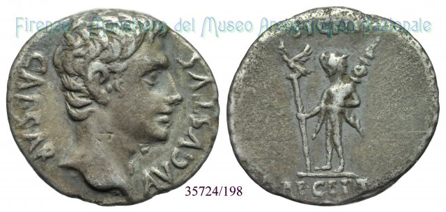 SIGNIS – RECEPTIS / RIC 83 19 a.C. (Colonia Patricia)
