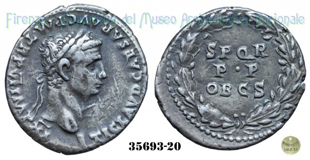 SPQR/ PP/ OB CS - Ric 41 46-47 d.C. (Roma)