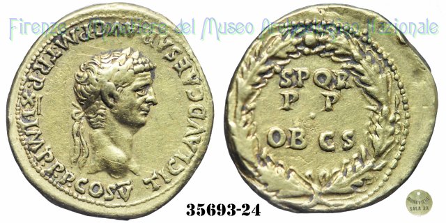 SPQR / P P / OB C S - Ric. 63 51-52 d.C. (Roma)