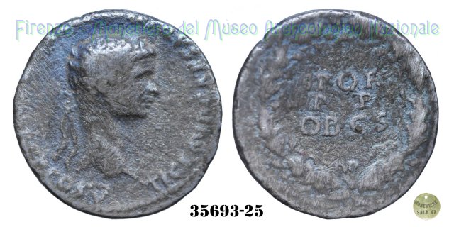 SPQR/ PP/ OB CS - Ric 64 51-52 d.C. (Roma)