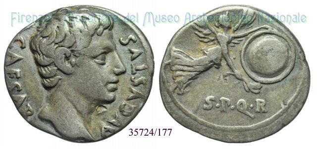 SPQR / RIC 94 19 a.C. (Colonia Patricia)