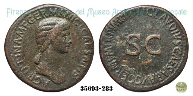 TI CLAVDIVS CAESAR AVG GERM P M TR P IMP PP S C - Ric 102 50 d.C. (Roma)