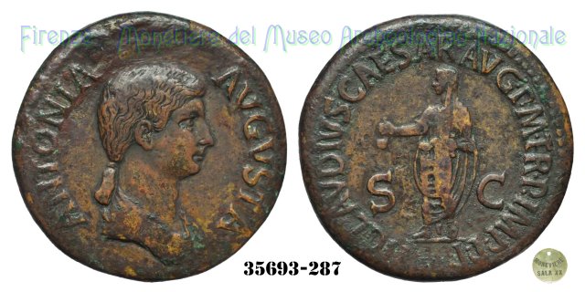 TI CLAVDIVS CAESAR AVG PM TR P IMP PP - Ric 104  (Roma)