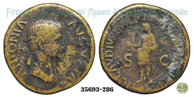 TI CLAVDIVS CAESAR AVG PM TR P IMP PP - Ric 104  (Roma)