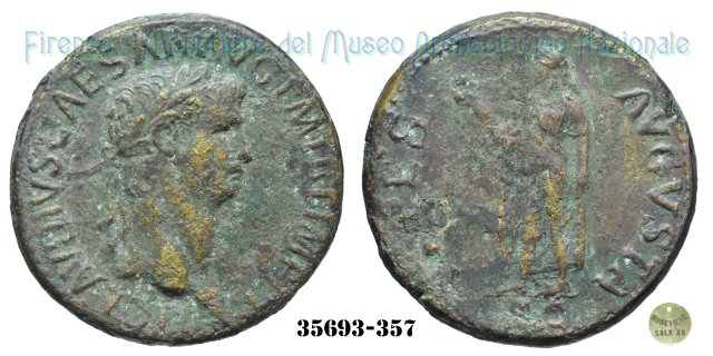 TI CLAVDIVS CAESAR AVG PM TR P IMP PP - Ric 115  (Roma)